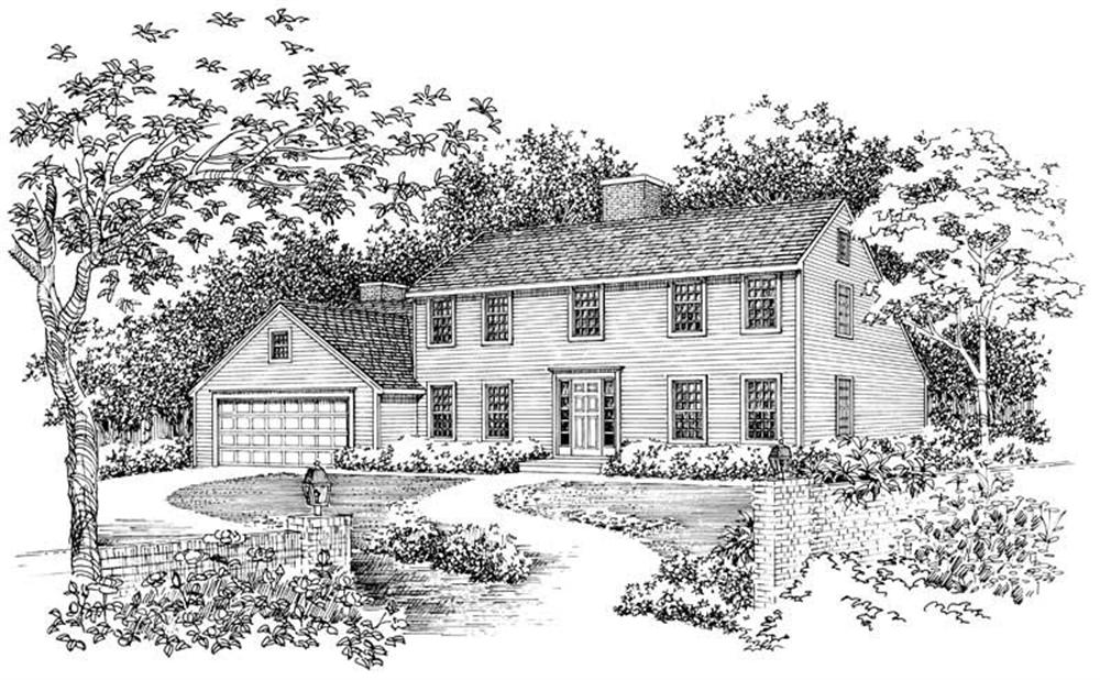 Main image for house plan # 17513