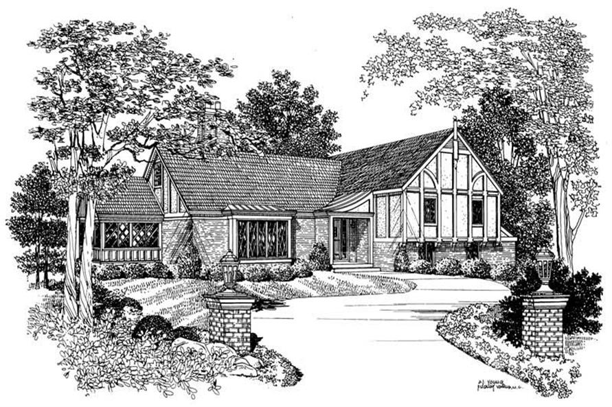 Main image for house plan # 17419