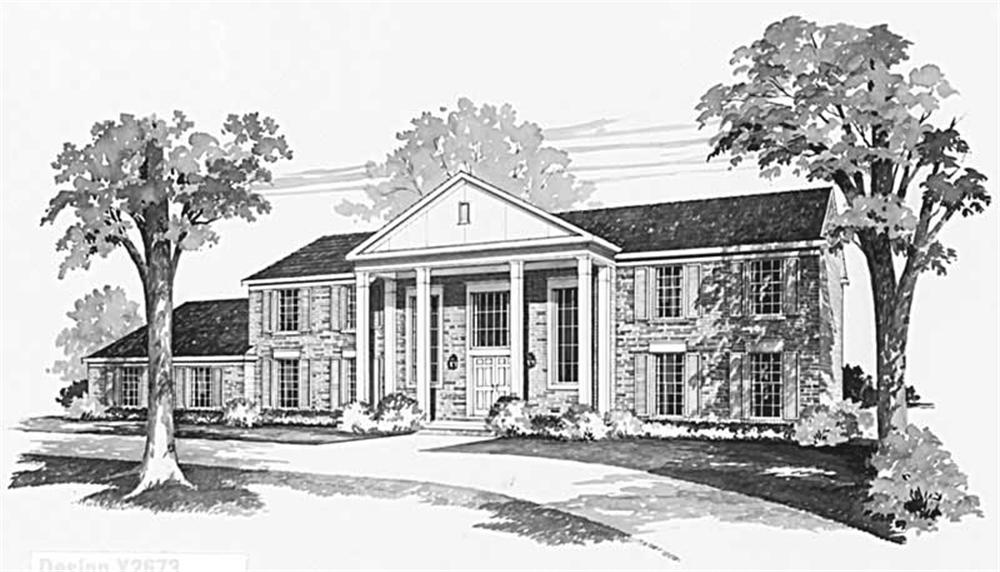 Main image for house plan # 17596