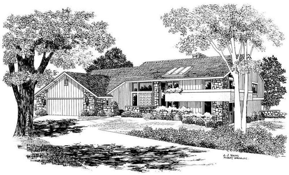 Main image for house plan # 17600