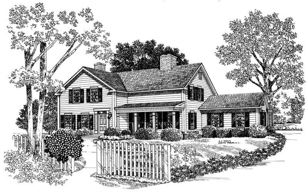 Main image for house plan # 17607
