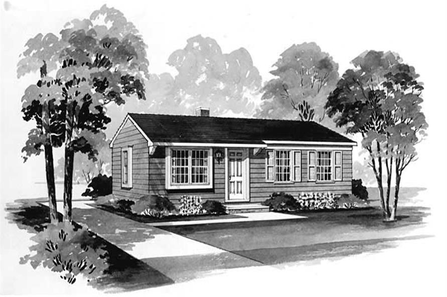 Main image for house plan # 17401
