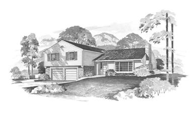 4-Bedroom, 1697 Sq Ft Cape Cod House Plan - 137-1752 - Front Exterior