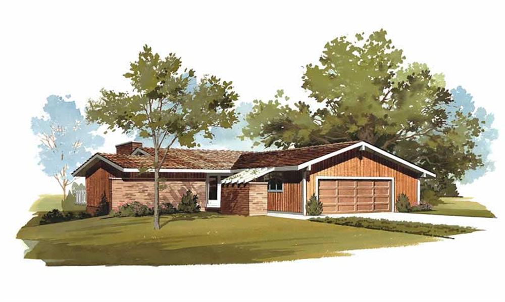 Main image for house plan # 17715