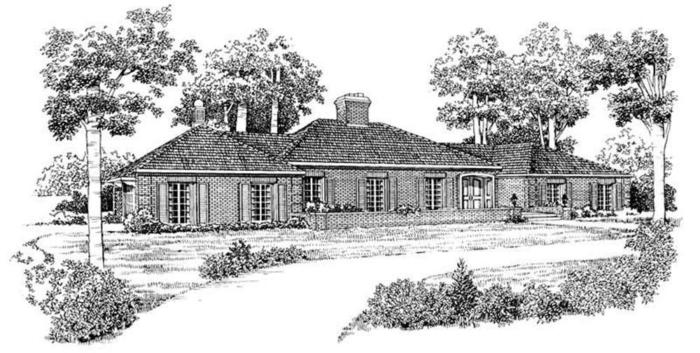 Main image for house plan # 17415