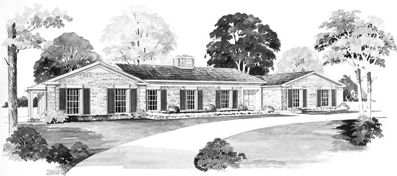 Main image for house plan # 17325