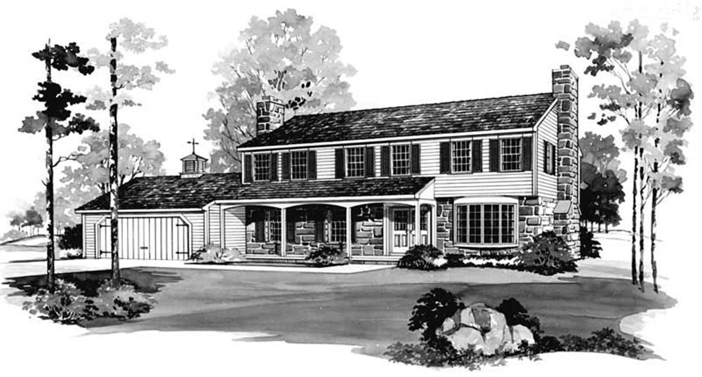 Main image for house plan # 17416