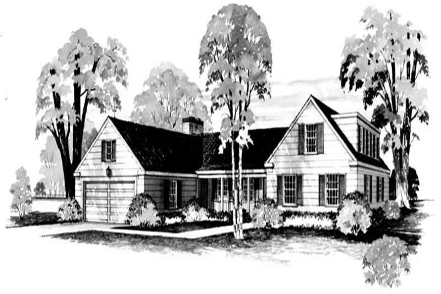 Main image for house plan # 17382