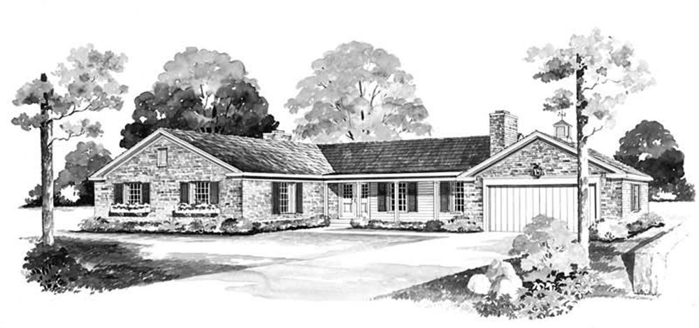 Main image for house plan # 17330