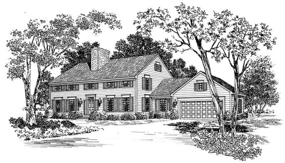 Main image for house plan # 17526
