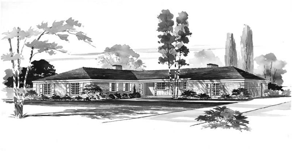 Main image for house plan # 17252