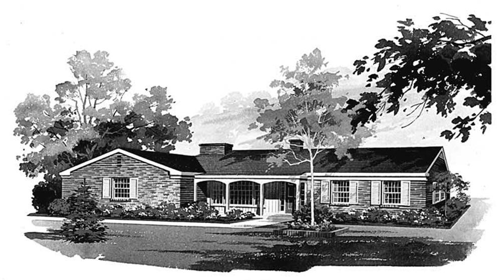 Main image for house plan # 17256