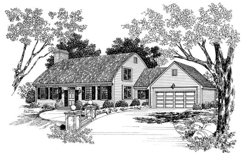 Main image for house plan # 17524