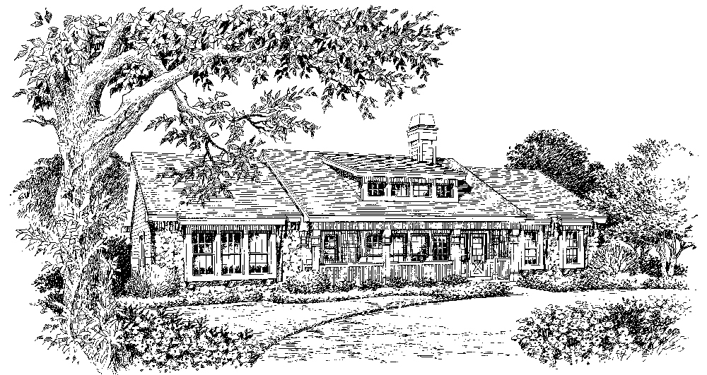 Front View of this 3-Bedroom, 2317 Sq Ft Plan - 138-1129