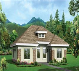 Duplex/Multi-Unit House Plan #142-1442: 2 Bedrm, 997 Sq Ft Per Unit Home