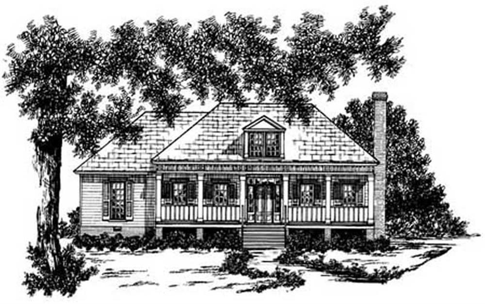Main image for house plan # 8036