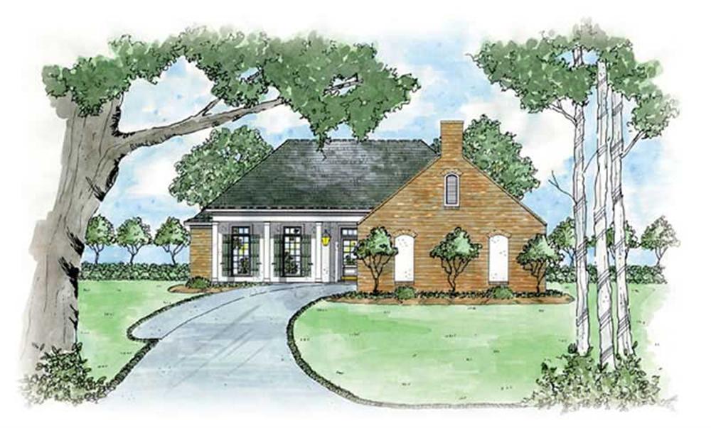 Main image for house plan # 8041
