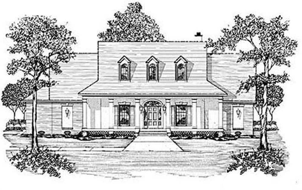 Main image for house plan # 7956