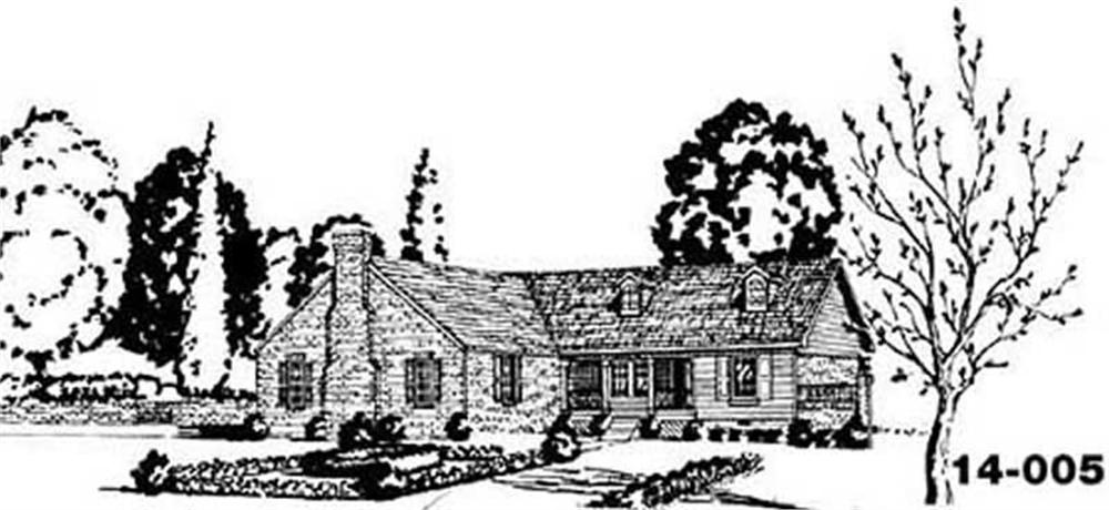 Main image for house plan # 8044