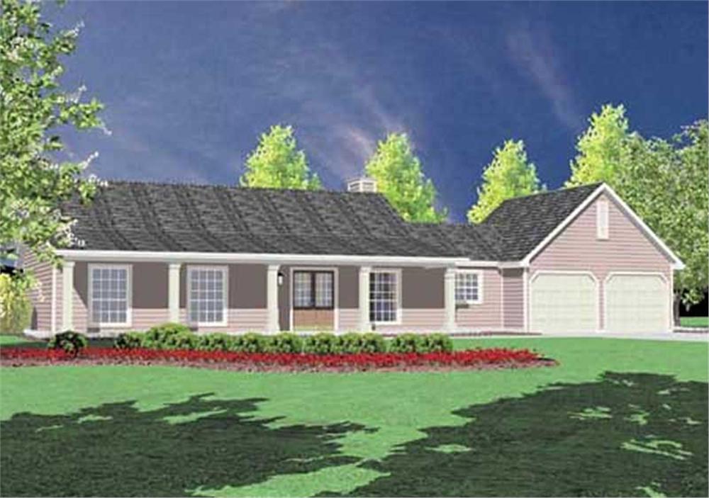 Main image for house plan # 8032