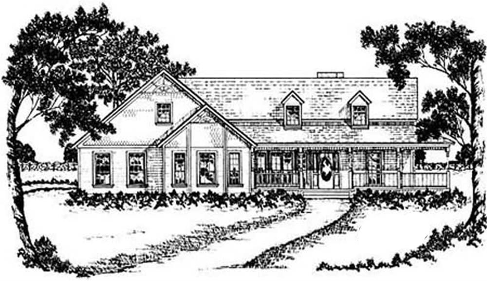 Main image for house plan # 8004