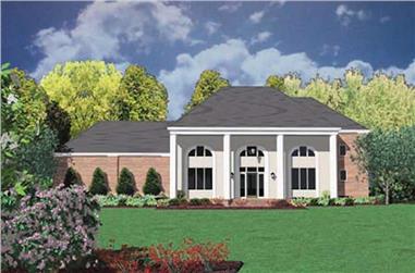 5-Bedroom, 2962 Sq Ft Colonial House Plan - 139-1073 - Front Exterior