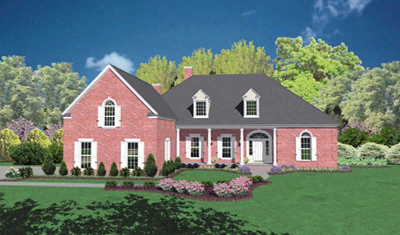 European home (ThePlanCollection: Plan #139-1092)