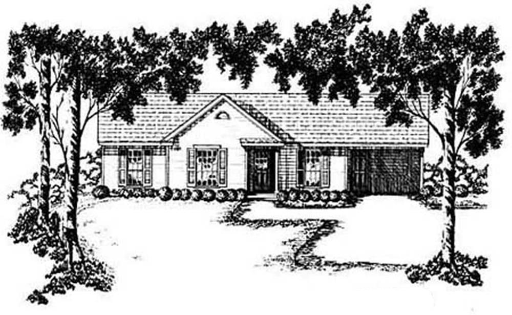 Main image for house plan # 8014