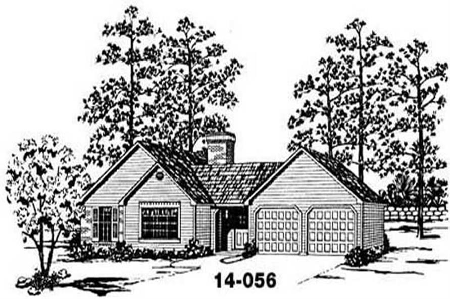 Main image for house plan # 8049