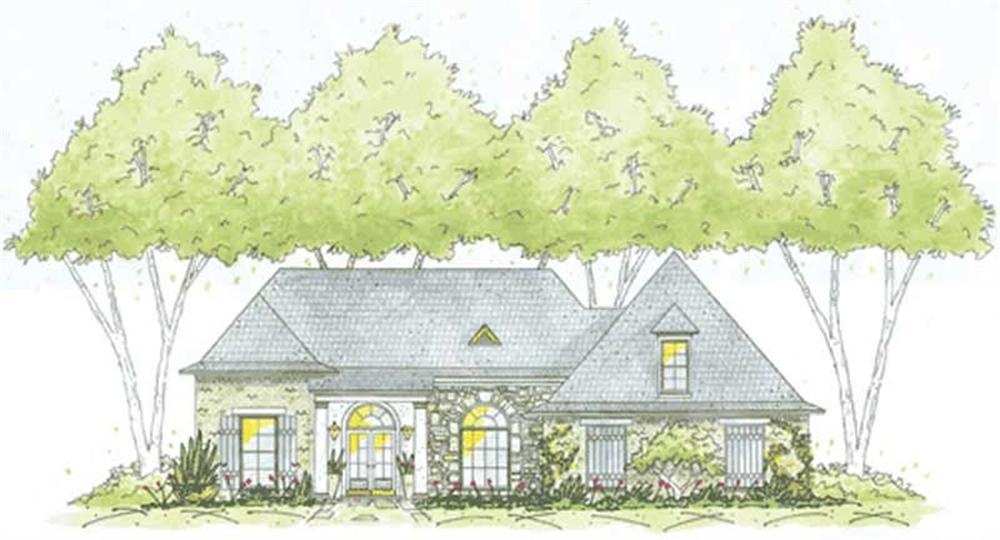 Country home (ThePlanCollection: Plan #139-1138)