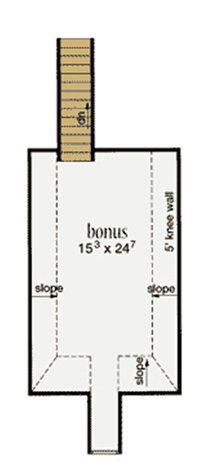 Bonus Room of Country Plan #139-1138