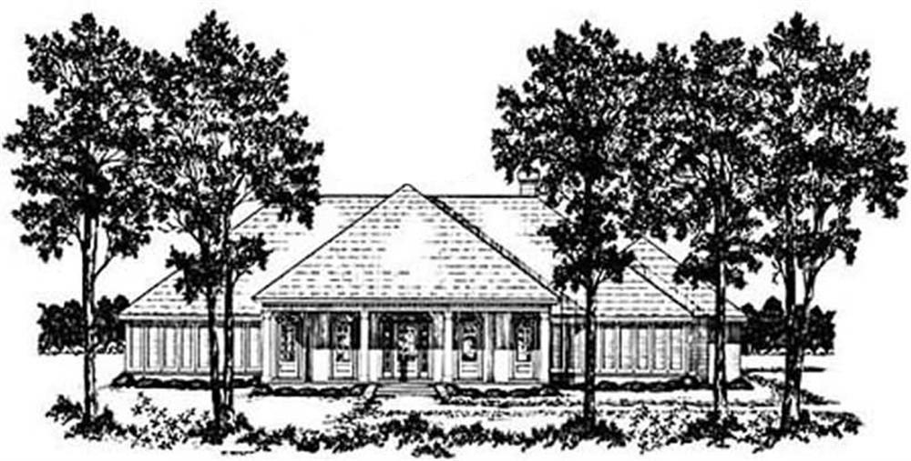 Main image for house plan # 7972