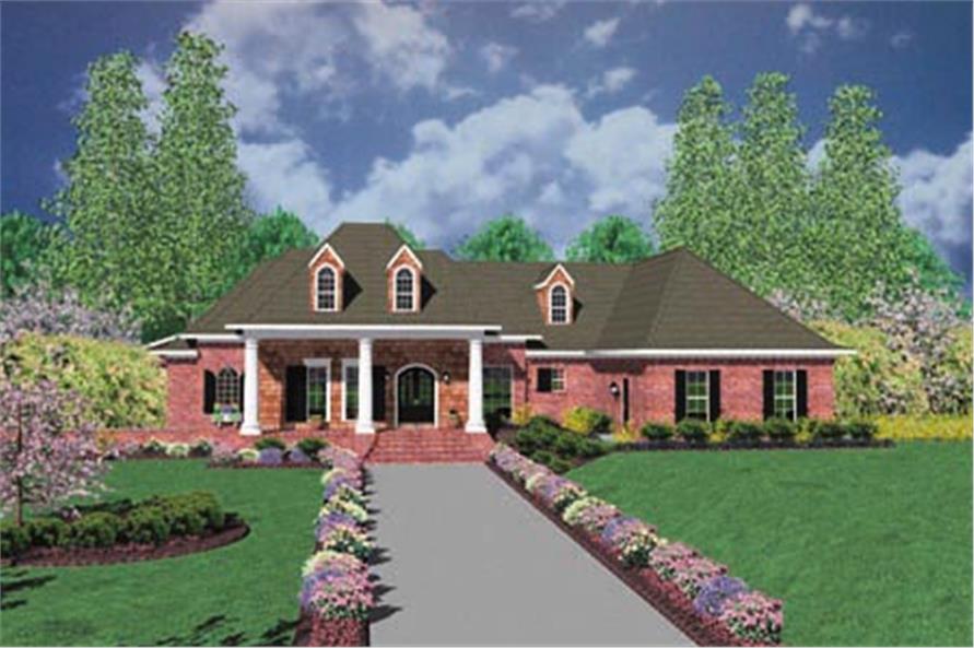 Main image for house plan # 7896