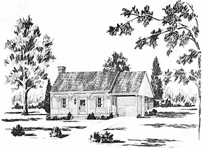 Main image for house plan # 8051