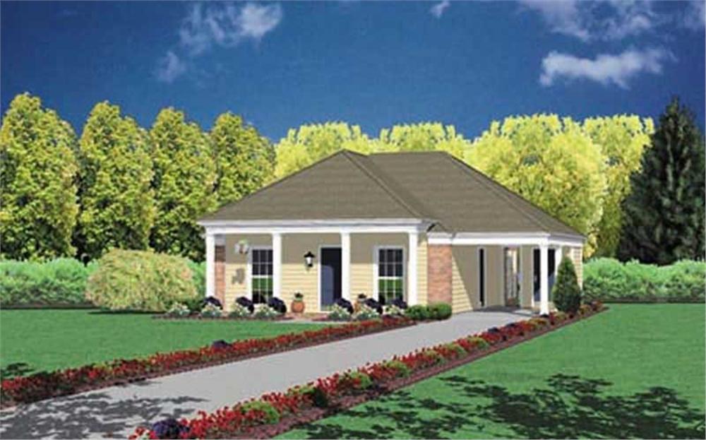 Main image for house plan # 8015