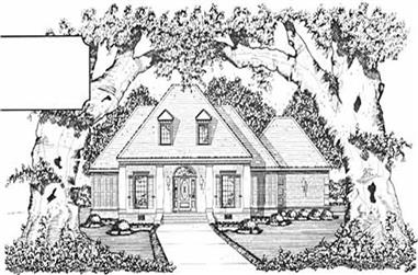 4-Bedroom, 2192 Sq Ft Colonial House Plan - 139-1216 - Front Exterior