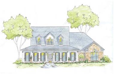 3-Bedroom, 2661 Sq Ft House Plan - 139-1228 - Front Exterior