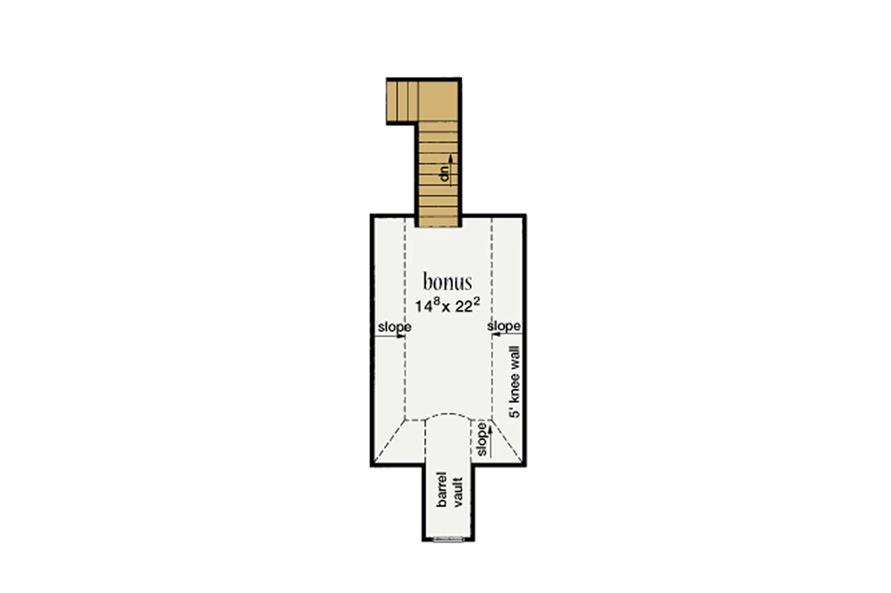 BONUS ROOM of this 3-Bedroom,1777 Sq Ft Plan -1777