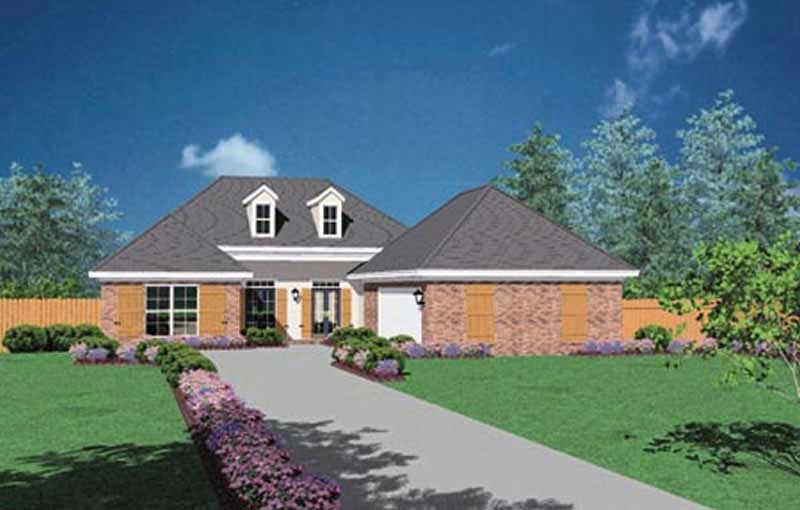 European home (ThePlanCollection: Plan #139-1236)