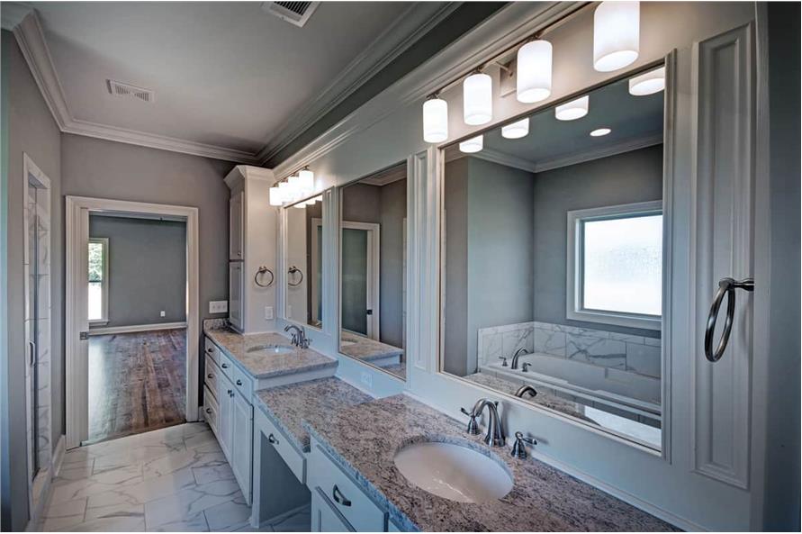 140-1098: Home Interior Photograph-Master Bathroom: Sink/Vanity