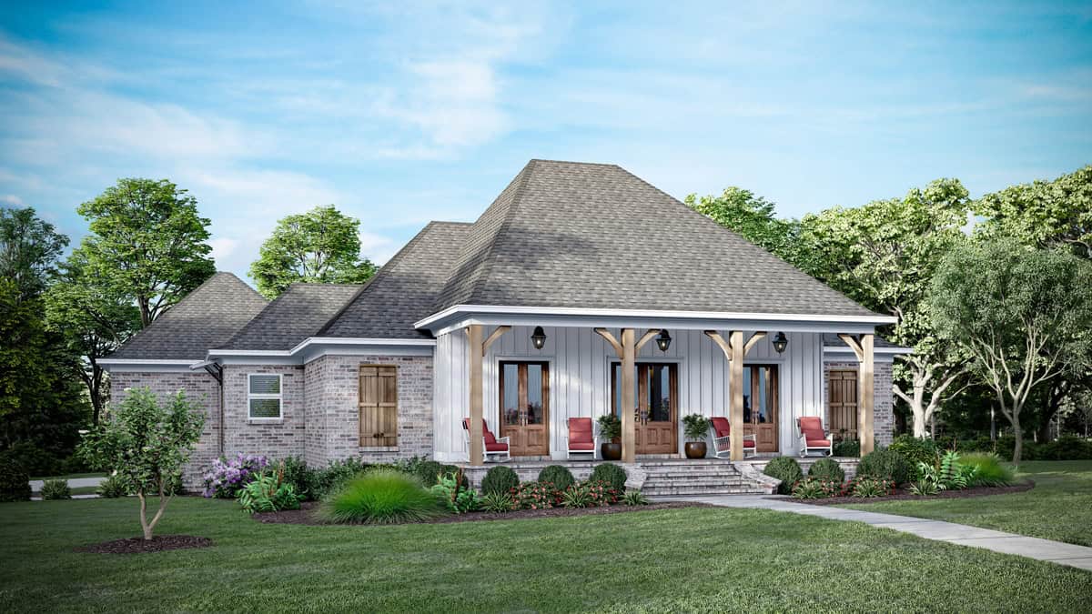 Front View of this 4-Bedroom,2526 Sq Ft Plan -140-1144