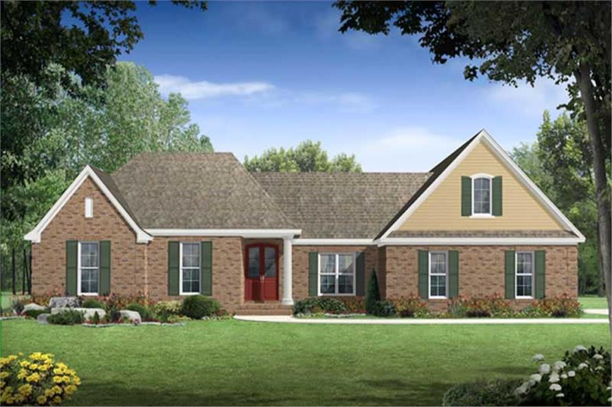 Main image for house plan # 16296