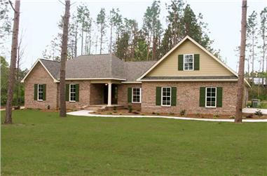 4-Bedroom, 2202 Sq Ft Country Home Plan - 141-1063 - Main Exterior