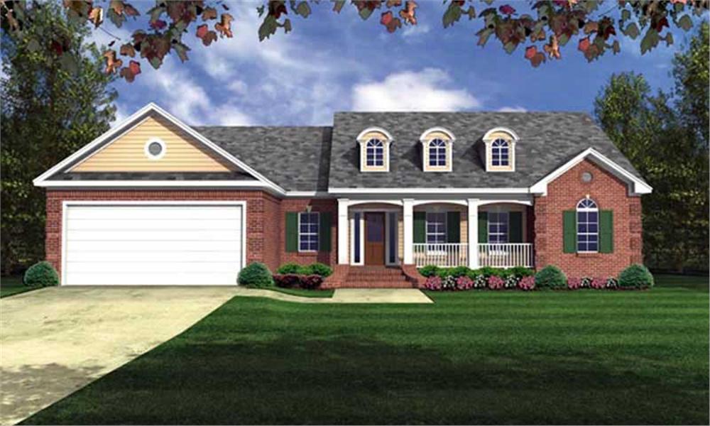 Main image for house plan # 16278