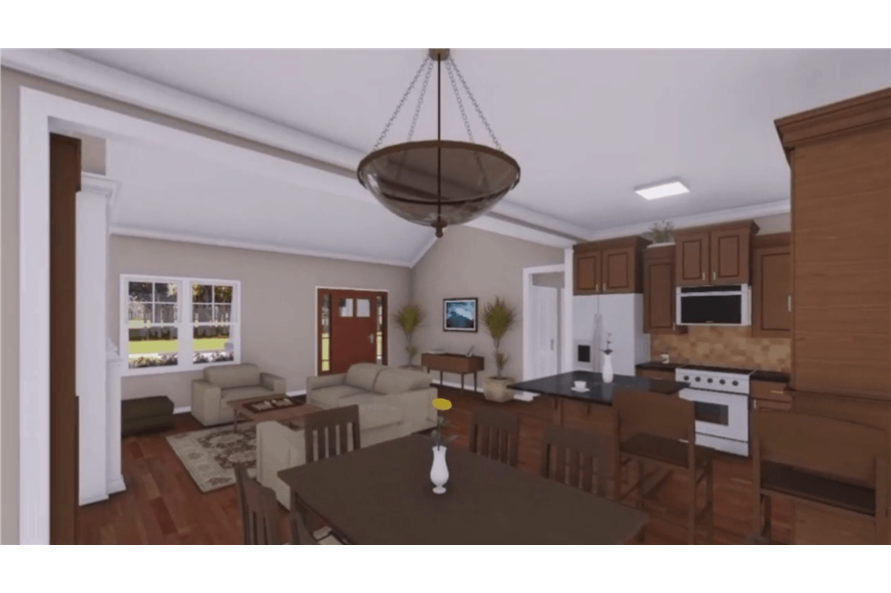 Great Room of this 3-Bedroom, 1604 Sq Ft Plan - 141-1081