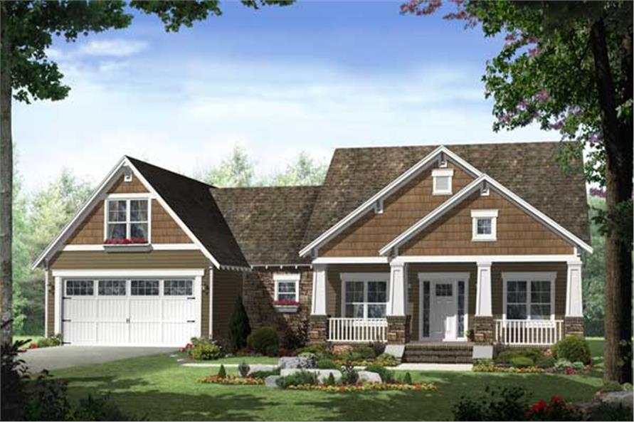 Craftsman House Plan 3 Bedrms 2 Baths 1619 Sq Ft Craftsman House Plan 3 Bedrms 2 Baths 1619 Sq Ft