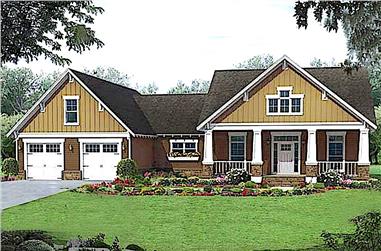 3-Bedroom, 1902 Sq Ft Country Home - Plan #141-1113 - Main Exterior