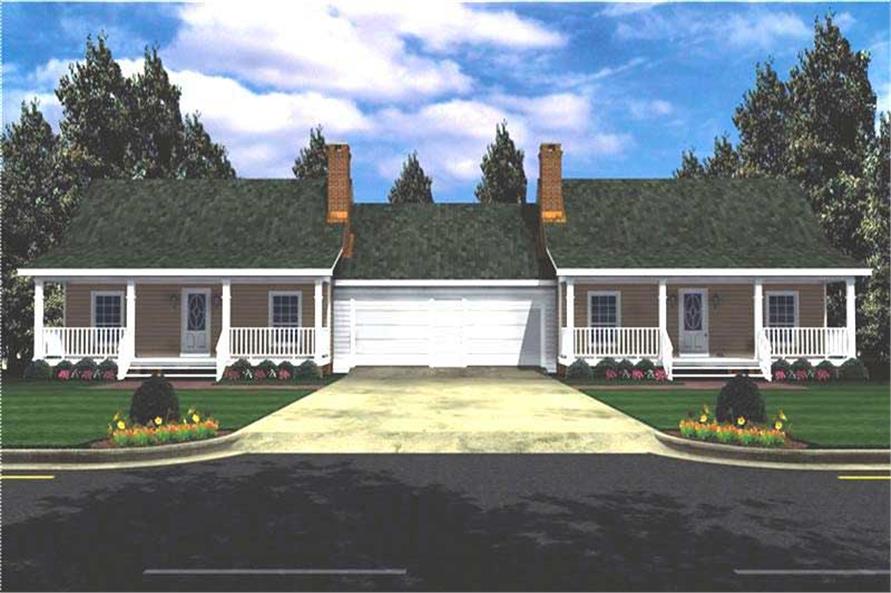 Main image for house plan # 7819