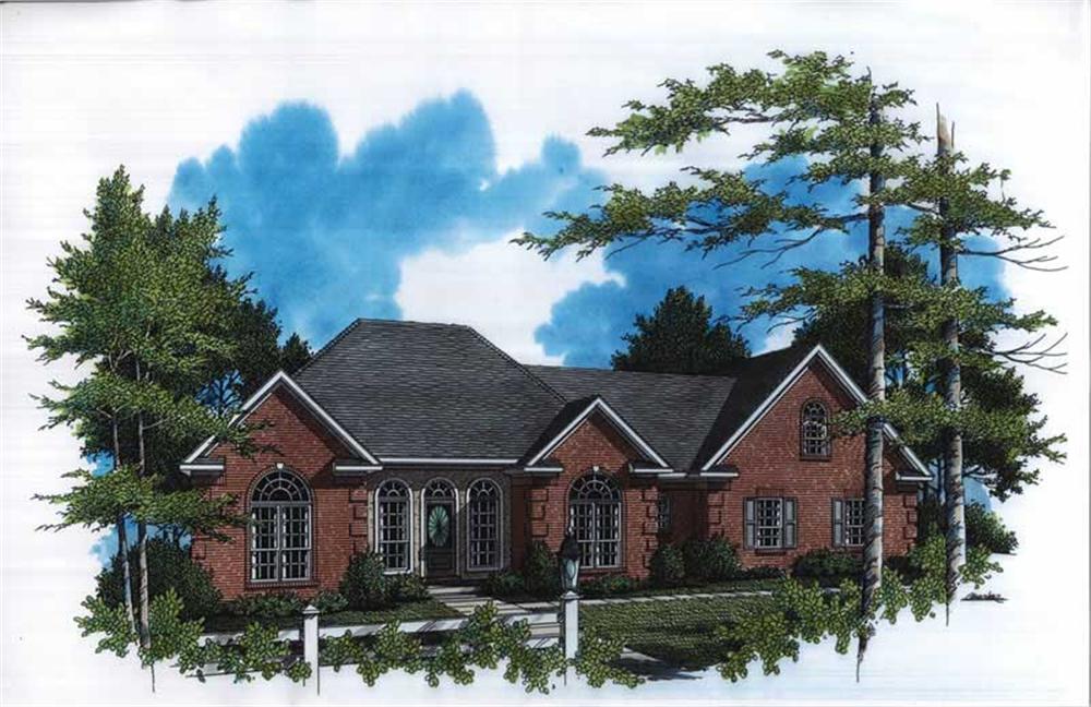Main image for house plan # 7847