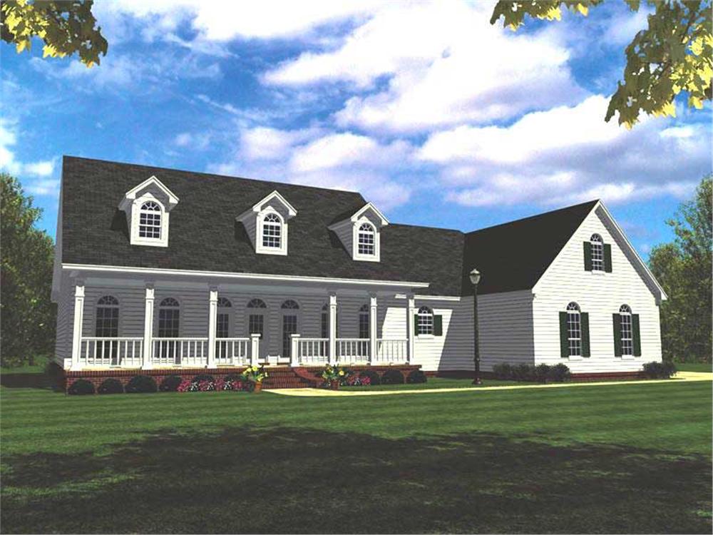 Main image for house plan # 7857
